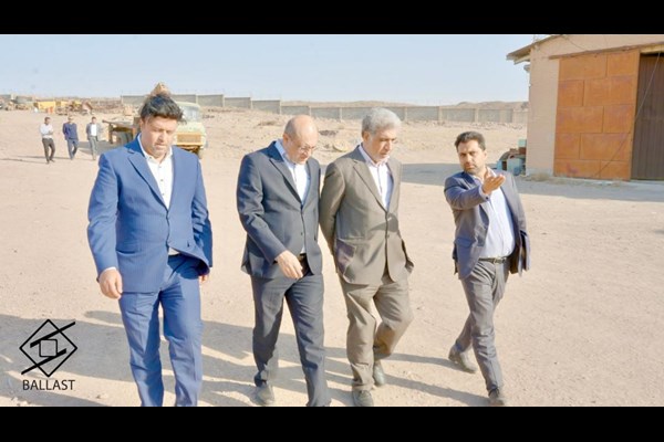 بازدید مدیرعامل گروه مالی بانک مسکن از کارگاه پشتیبانی و معدن رباط کریم شرکت بالاست/گزارش تصویری 