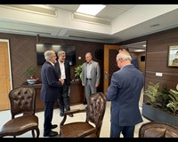 بازدید مدیرعامل بانک مسکن از گروه مالی  و شرکت های تابعه مستقر در ساختمان گروه مالی بانک مسکن/گزارش تصویری