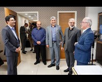 بازدید مدیرعامل بانک مسکن از گروه مالی  و شرکت های تابعه مستقر در ساختمان گروه مالی بانک مسکن/گزارش تصویری