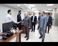 بازدید مدیرعامل بانک مسکن از گروه مالی  و شرکت های تابعه مستقر در ساختمان گروه مالی بانک مسکن/گزارش تصویری