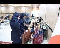 نمایشگاه خیریه هنرهای دستی و تولیدی معلولان جسمی و حرکتی موسسه نیکوکاری رعدالغدیر برگزار شد/گزارش تصویری