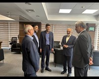 بازدید مدیرعامل بانک مسکن از گروه مالی  و شرکت های تابعه مستقر در ساختمان گروه مالی بانک مسکن/گزارش تصویری