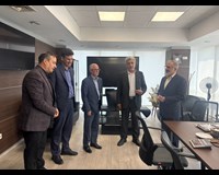 بازدید مدیرعامل بانک مسکن از گروه مالی  و شرکت های تابعه مستقر در ساختمان گروه مالی بانک مسکن/گزارش تصویری