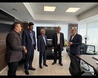 بازدید مدیرعامل بانک مسکن از گروه مالی  و شرکت های تابعه مستقر در ساختمان گروه مالی بانک مسکن/گزارش تصویری