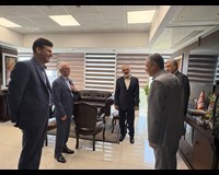 بازدید مدیرعامل بانک مسکن از گروه مالی  و شرکت های تابعه مستقر در ساختمان گروه مالی بانک مسکن/گزارش تصویری