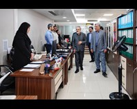 بازدید مدیرعامل بانک مسکن از گروه مالی  و شرکت های تابعه مستقر در ساختمان گروه مالی بانک مسکن/گزارش تصویری