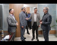 بازدید مدیرعامل بانک مسکن از گروه مالی  و شرکت های تابعه مستقر در ساختمان گروه مالی بانک مسکن/گزارش تصویری