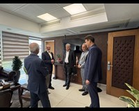 بازدید مدیرعامل بانک مسکن از گروه مالی  و شرکت های تابعه مستقر در ساختمان گروه مالی بانک مسکن/گزارش تصویری
