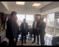 بازدید مدیرعامل بانک مسکن از گروه مالی  و شرکت های تابعه مستقر در ساختمان گروه مالی بانک مسکن/گزارش تصویری